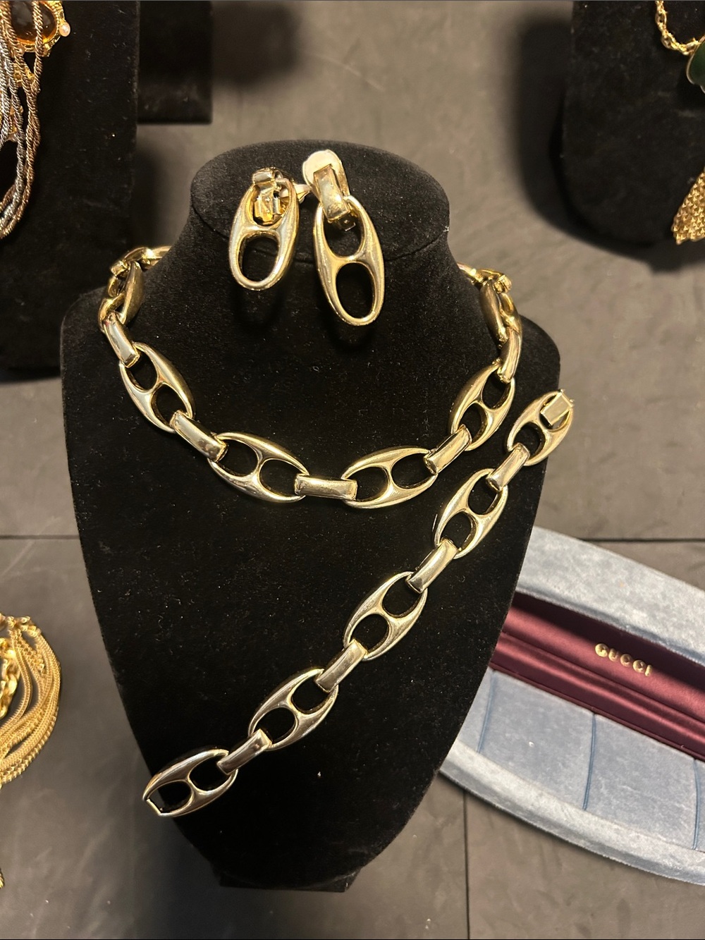 VTG RARE VERY HARD TO FIND GUCCI LINK PAOLO GUCCI NECKLACE 🔥